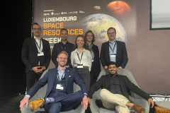 LUWEX team participants in the Space resources week 2023, Luxembourg